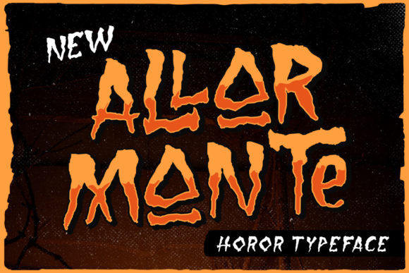 Allarmante Display Font for Spooky and Dramatic Branding