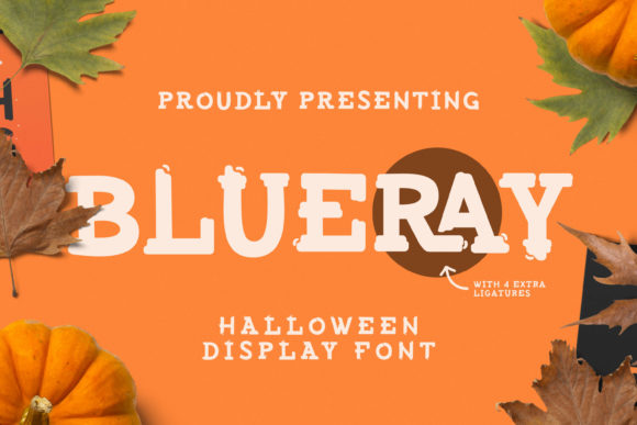 Blueray: A Spooky Display Font for Web Designers