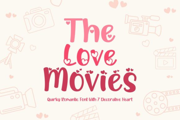 Bringing Romance to Your Editorial Design with The Love Movies Font