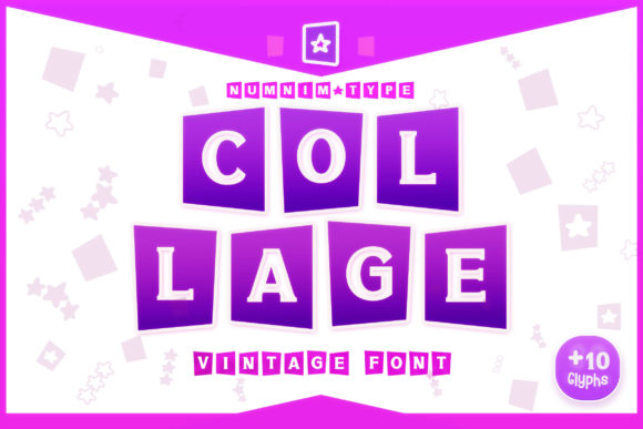 Collage Font: A Versatile Typeface for Modern Editorial Design