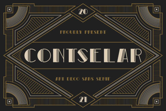 Contselar: A Modern Elegant Font for Your Brand