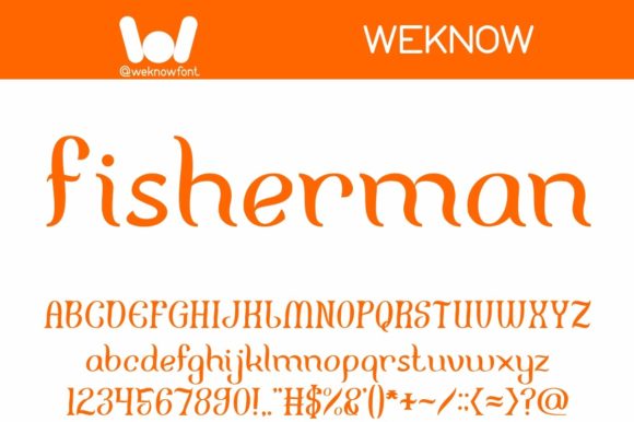 Fisherman Font: A Bold, Distinct Display Face