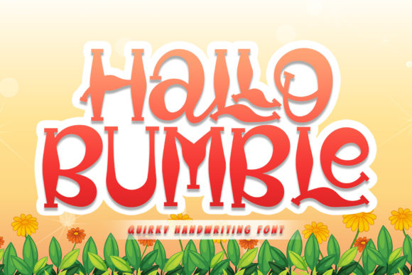 Hallo Bumble: A Fun Wavy Display Font for Creators
