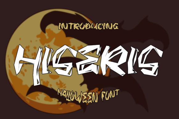 Hiseris: A Bold, Creepy Display Font for Marketers