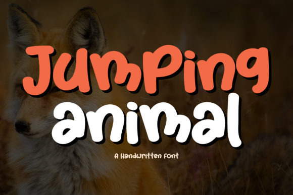 Jumping Animal Font: Creating Playful Editorial Experiences