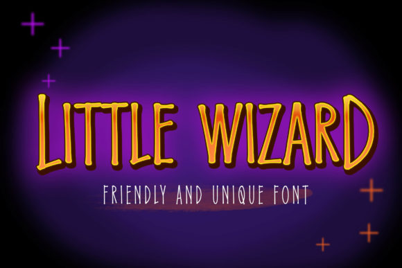 Little Wizard Horror Display Font for Campaign Creatives