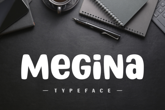 Megina Display Font for Bold Web Design Projects