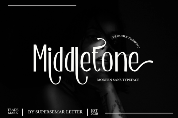 Middletone Display Font for Bold Digital Branding