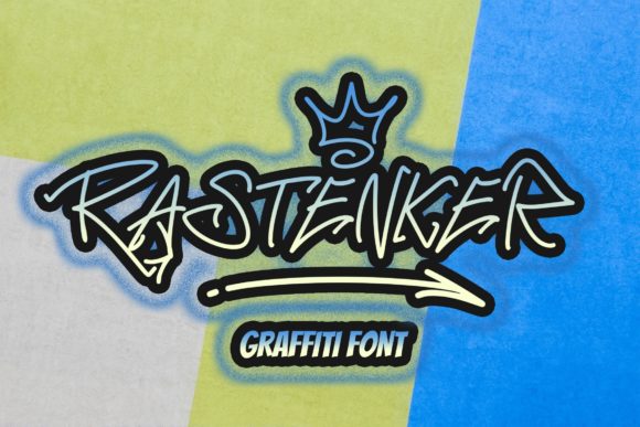 Rastenker: The Graffiti Display Font With a Dark Edge