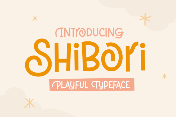 Shibori: The Playful Display Font for Modern Marketers