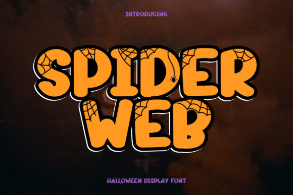 Spider Web Font: Spooky Display Typography for the Web