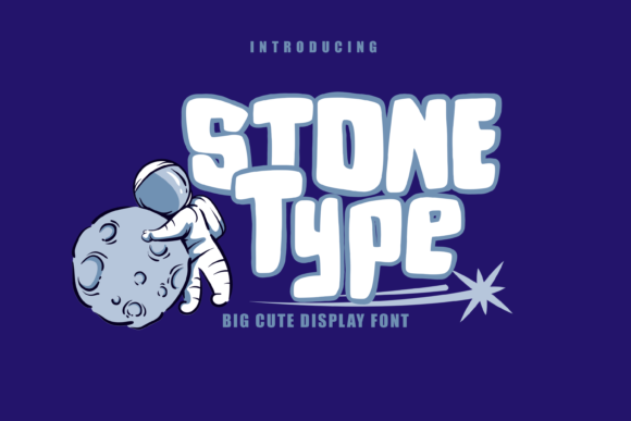 Stone Type: A Playful Display Font for Casual Editorial Design