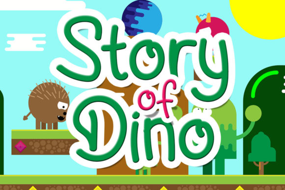 Story of Dino: A Quirky Display Font for Web Designers