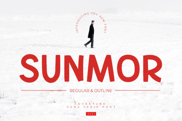 Sunmor Bold Display Font for Creative Branding Projects