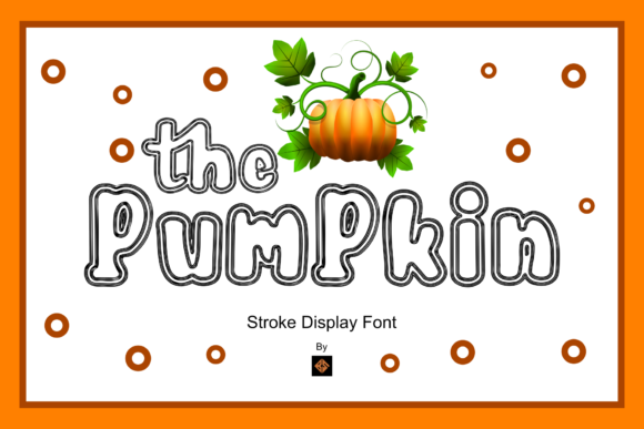 The Pumpkin: A Jolly Display Font for Kids’ Projects